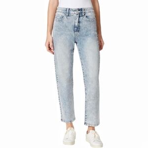 Express - Slim Super High Rise Acid Wash Jeans 14R